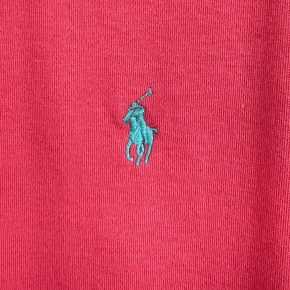 Polo By Ralph Lauren Mens XXL Short Sleeve Classic Fit Pink Polo Shirt - Picture 3 of 6